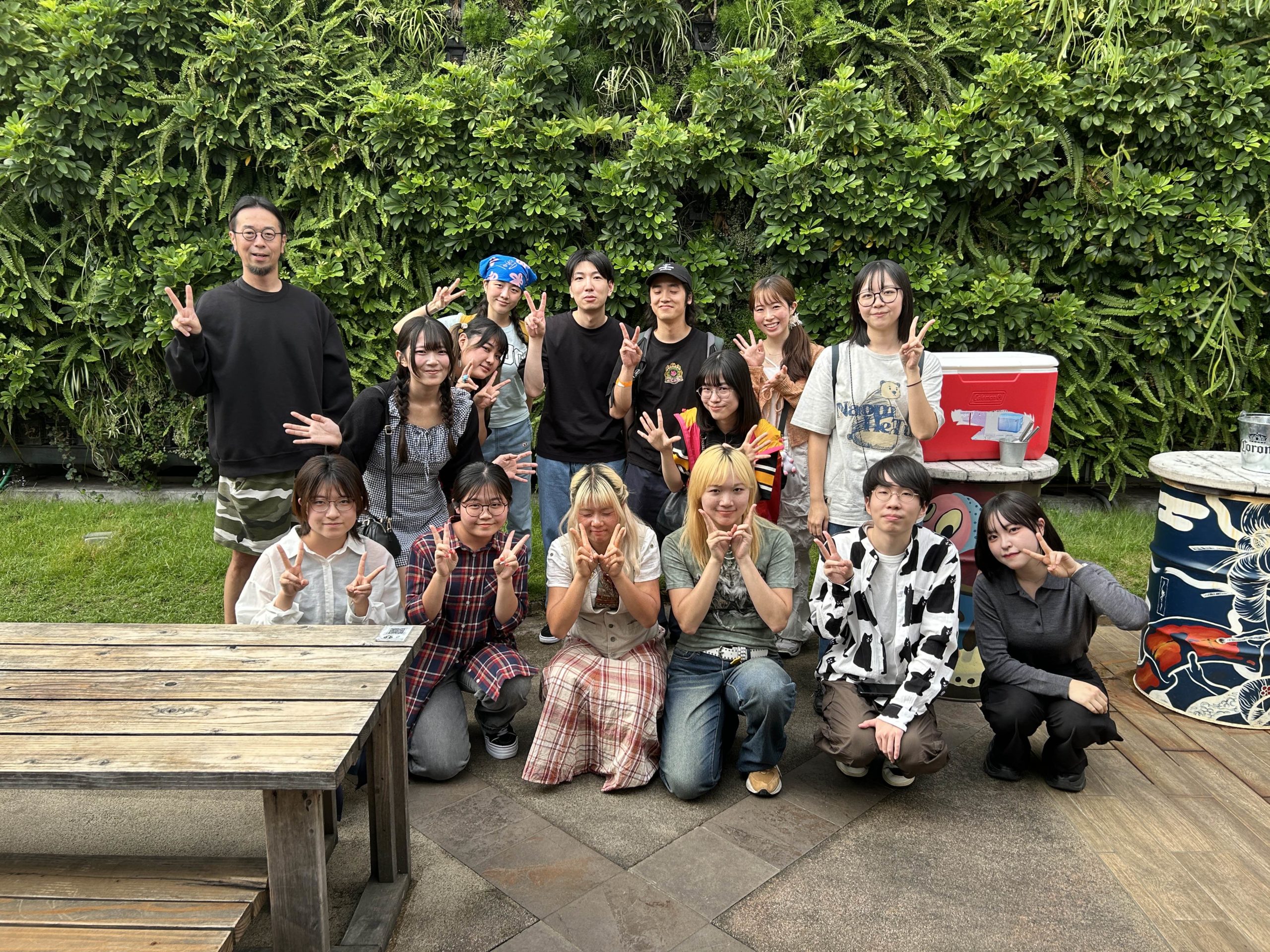4期・5期合同BBQの集合写真